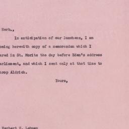 Letter: 1956 September 12