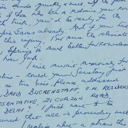 Letter: 1963 February 17