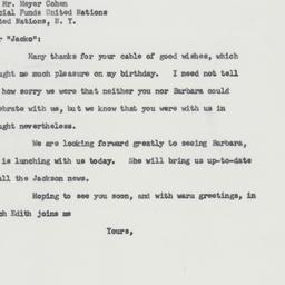 Letter: 1963 April 5