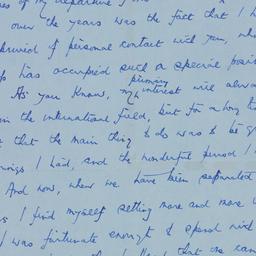 Letter: 1960 December 10