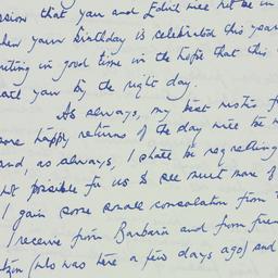 Letter: 1960 March 17
