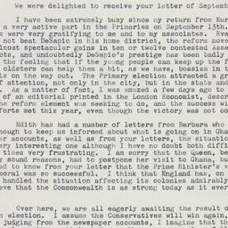 Letter: 1959 October 5