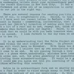 Letter: 1961 September 27