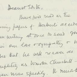 Letter: 1963 February 12