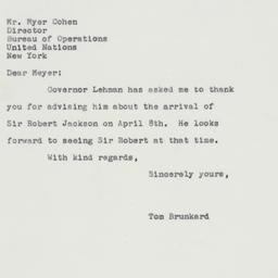 Letter: 1963 April 2