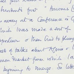 Letter: 1963 July 20