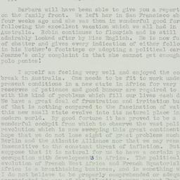 Letter: 1959 March 18