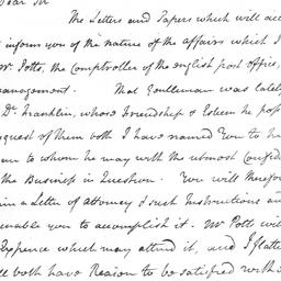 [Document, 1783 August 15]