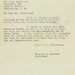 Letter: 1948 May 24