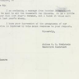 Letter: 1956 January 11