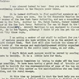 Letter: 1954 April 2