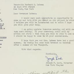 Letter: 1947 September 9