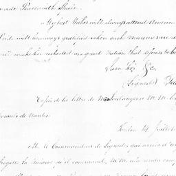 [Document, 1785 August 06]