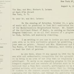 Letter: 1948 August 4