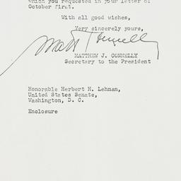 Letter: 1950 October 23