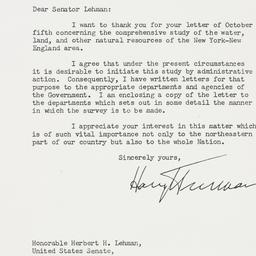Letter: 1950 October 10