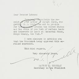 Letter: 1950 August 10