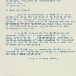 Letter: 1937 April 6