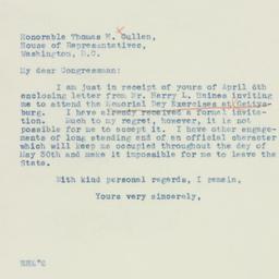 Letter: 1937 April 7