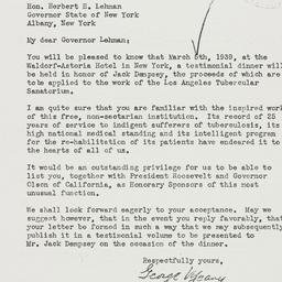 Letter: 1939 January 31