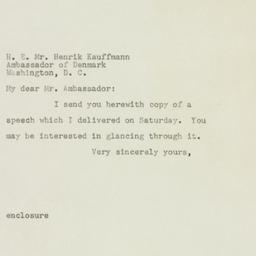 Letter: 1957 October 13