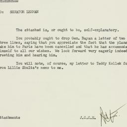 Memorandum: 1958 March 5