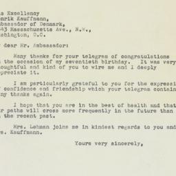 Letter: 1948 April 13