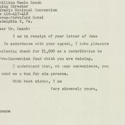 Letter: 1948 June 10