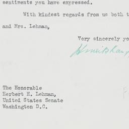 Letter: 1956 May 3
