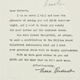 Letter: 1956 November 19