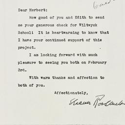 Letter: 1956 January 28