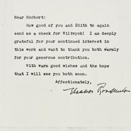 Letter: 1957 January 30