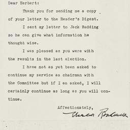 Letter: 1958 December 8