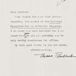 Letter: 1958 October 31
