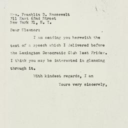 Letter: 1957 January 21