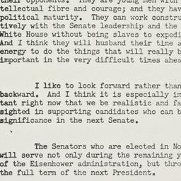 Letter: 1958 October 14