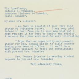 Letter: 1935 September 27