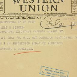 Letter: 1933 February 23