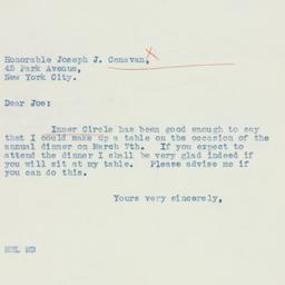 Letter: 1936 February 12