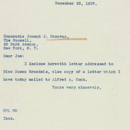 Letter: 1937 December 23