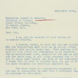 Letter: 1936 September 15