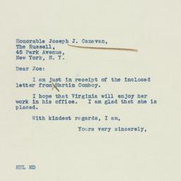 Letter: 1938 January 3