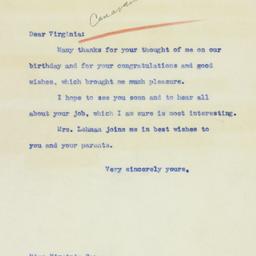 Letter: 1939 April 3