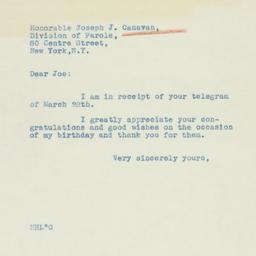 Letter: 1939 April 11