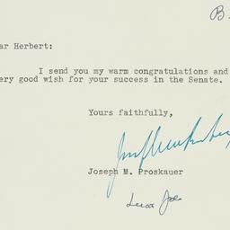 Letter: 1949 November 9