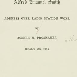 Pamphlet: 1944 October 7