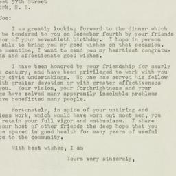 Letter: 1947 November 25