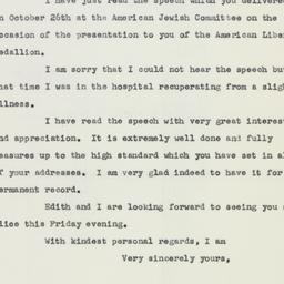 Letter: 1958 March 24