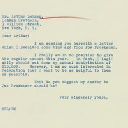 Letter: 1933 January 23