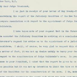Letter: 1936 May 23
